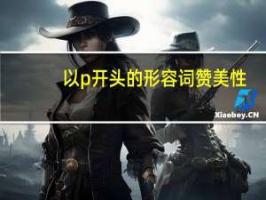 以p开头的形容词赞美性