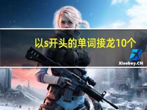 以s开头的单词接龙10个
