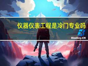 仪器仪表工程是冷门专业吗