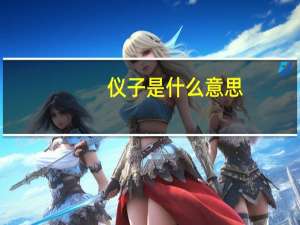 仪子是什么意思