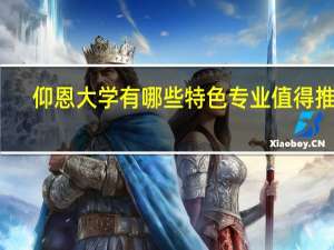 仰恩大学有哪些特色专业值得推荐