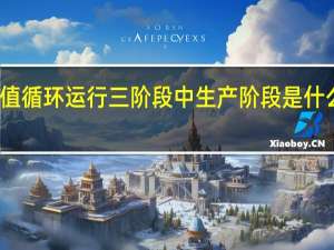价值循环运行三阶段中生产阶段是什么的转化