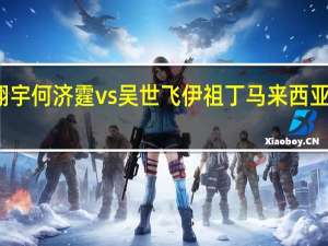 任翔宇何济霆vs吴世飞伊祖丁 马来西亚组合夺冠