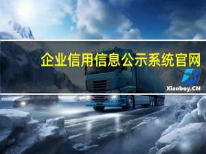 企业信用信息公示系统官网（诺基亚5233是什么系统）