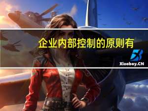 企业内部控制的原则有