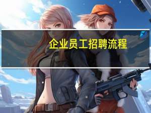 企业员工招聘流程