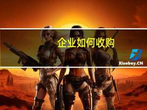 企业如何收购