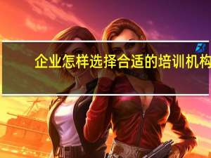 企业怎样选择合适的培训机构