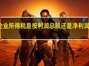 企业所得税是按利润总额还是净利润总额算