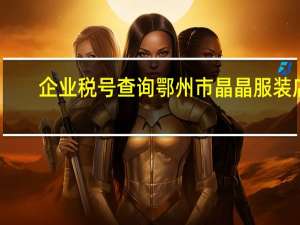 企业税号查询鄂州市晶晶服装店（企业税号查询）
