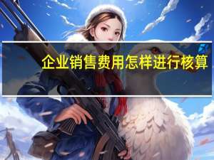 企业销售费用怎样进行核算