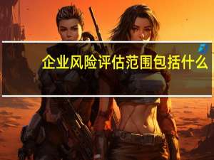 企业风险评估范围包括什么