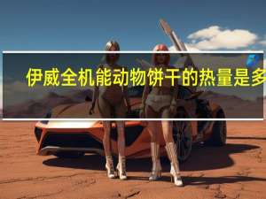 伊威全机能动物饼干的热量是多少