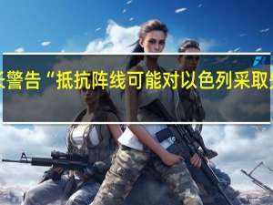 伊朗外长警告“抵抗阵线可能对以色列采取先发制人行动”