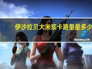 伊沙拉贝 大米浆卡路里是多少