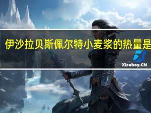 伊沙拉贝 斯佩尔特小麦浆的热量是多少