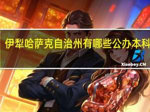 伊犁哈萨克自治州有哪些公办本科大学