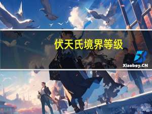 伏天氏境界等级（伏天氏境界）