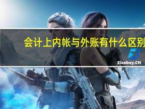 会计上内帐与外账有什么区别，怎样处理才是最好的