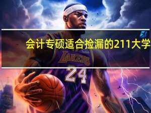 会计专硕适合捡漏的211大学