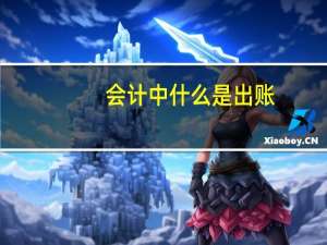 会计中什么是出账