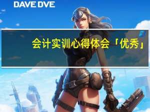 会计实训心得体会「优秀」