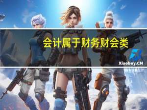 会计属于财务财会类