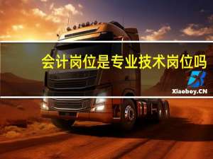 会计岗位是专业技术岗位吗