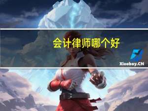 会计律师哪个好