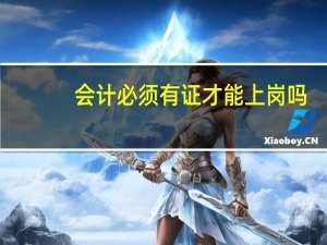 会计必须有证才能上岗吗