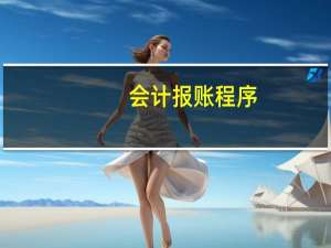 会计报账程序