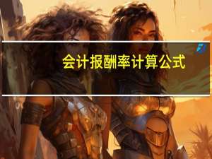 会计报酬率计算公式