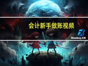 会计新手做账视频（会计新手做账入门）