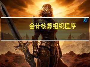 会计核算组织程序