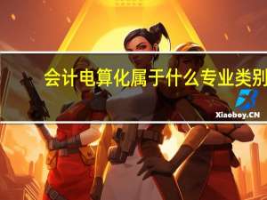 会计电算化属于什么专业类别（会计电算化）