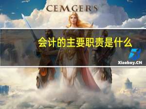 会计的主要职责是什么