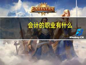 会计的职业有什么