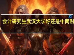会计研究生武汉大学好还是中南财大好