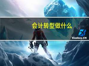 会计转型做什么