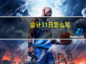 会计11日怎么写