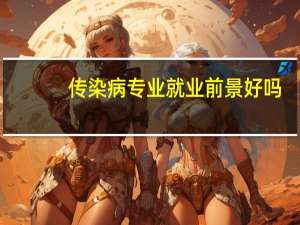 传染病专业就业前景好吗