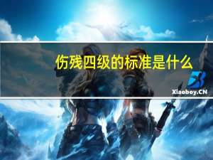 伤残四级的标准是什么