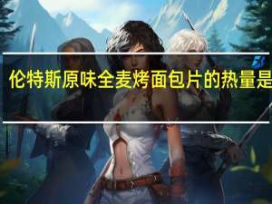 伦特斯 原味全麦烤面包片的热量是多少