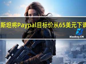 伯恩斯坦将Paypal目标价从65美元下调至57美元