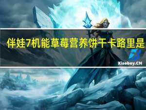 伴娃 7机能草莓营养饼干卡路里是多少