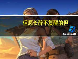 但愿长醉不复醒的但（但愿长醉不复醒什么意思）