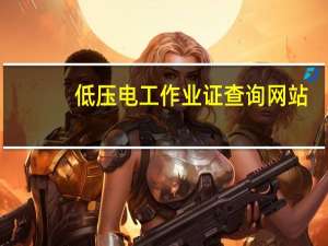 低压电工作业证查询网站（低压电工作业证查询）