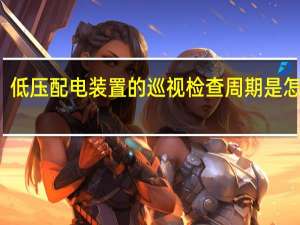 低压配电装置的巡视检查周期是怎样的