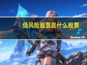 低风险股票是什么股票