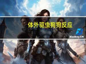 体外驱虫狗狗反应